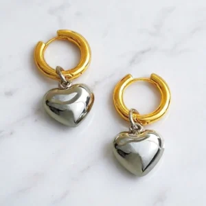 Aretes reina de corazones